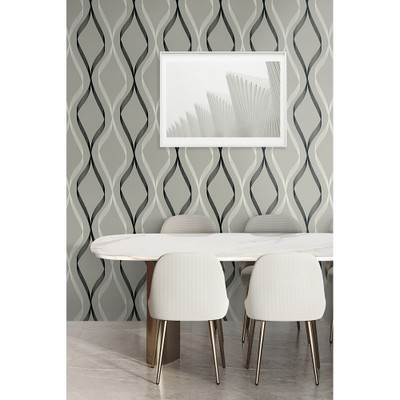 Etten Studios Wave Ogee - Fog Grey & Ebony