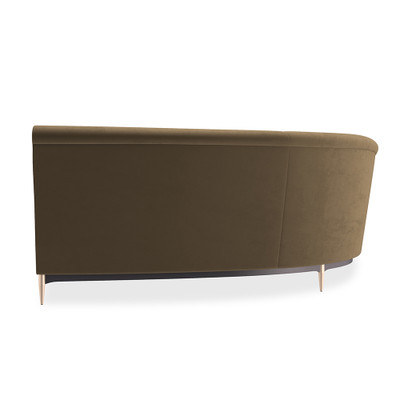 Caracole Three'S Company LAF Sofa - Camel