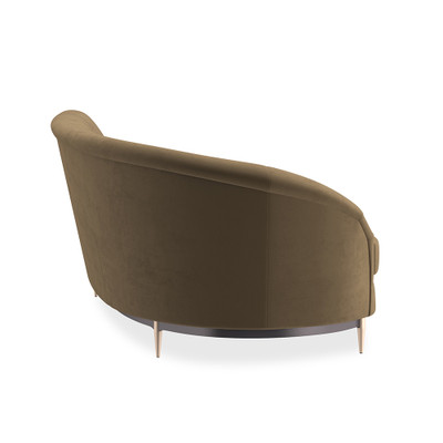 Caracole Three'S Company LAF Sofa - Camel
