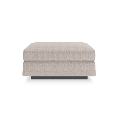 Caracole Fusion Ottoman - Oatmeal