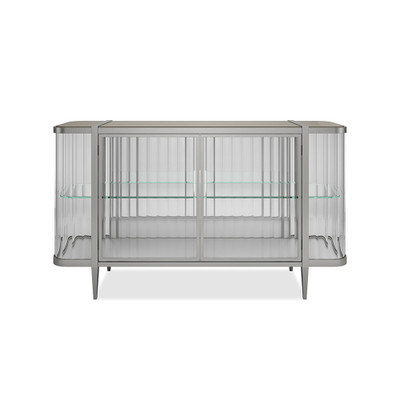 Caracole Stop And Stare Sideboard - Soft Silver
