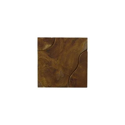 Phillips Collection Teak Slice Pedestal - Square - MD