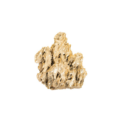 Phillips Collection Stalagmite Wall Art Plated Brass - Set of 3 - Assorted Size and Shape (Closeout)