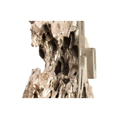Phillips Collection Stalagmite Wall Art Chrome - Set of 3 - Assorted Size and Shape