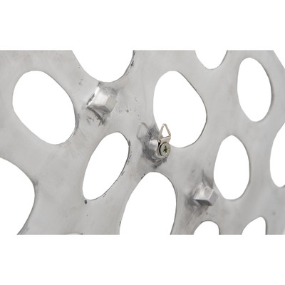 Phillips Collection Polka Dot Wall Tile - Silver