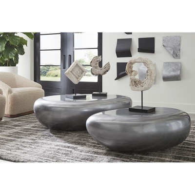 Phillips Collection Eroded Wood Block on Stand - Assorted