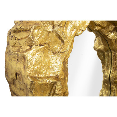 Phillips Collection Rock Pond Mirror - Gold Leaf - Small