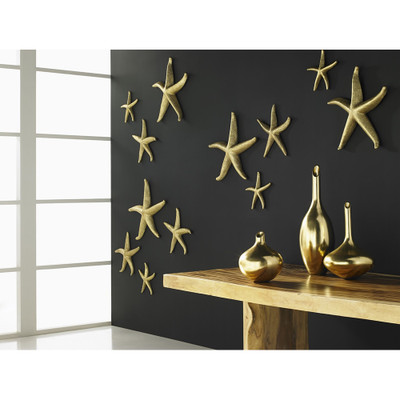 Phillips Collection Starfish - Gold Leaf - Set of 4 - MD