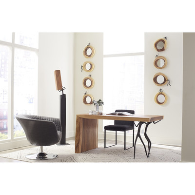 Phillips Collection Atlas Cross Cut Mirror - Small - Half Man - Right