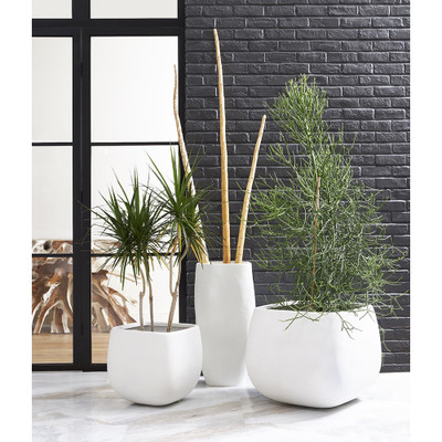 Phillips Collection Amorphous Planter - Large - White