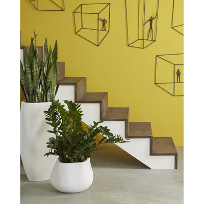 Phillips Collection Amorphous Planter - Large - White