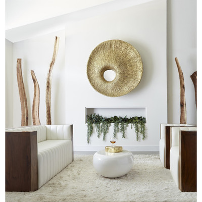 Phillips Collection Convergence Mirror - Resin - Gold Leaf