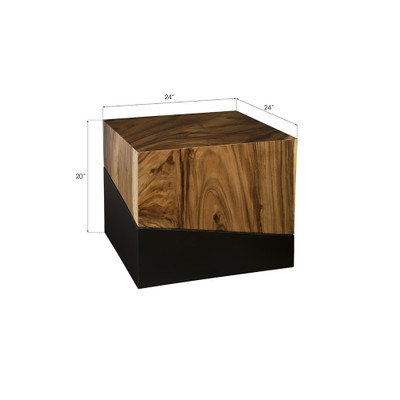 Phillips Collection Geometry Side Table - Natural - Large