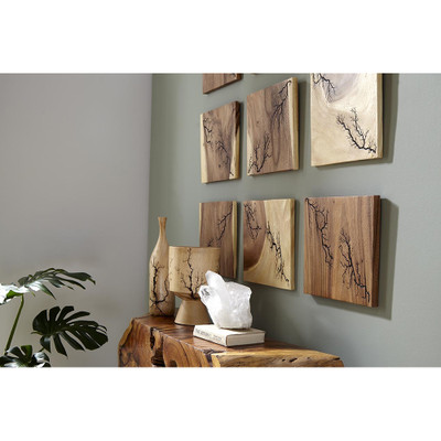 Phillips Collection Lightning Wall Tile - Chamcha Wood