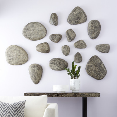 Phillips Collection River Stone Wall Tile - Gray Stone - MD
