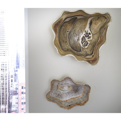 Phillips Collection Cast Wall Onyx Bowl - Faux Finish - LG