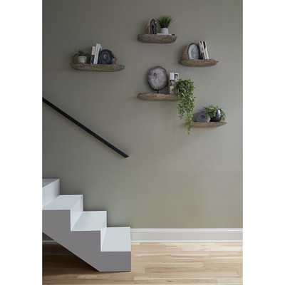 Phillips Collection Floating Wall Shelf - Gray Stone - Large