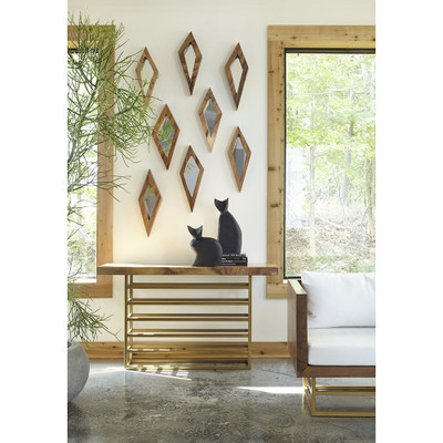 Phillips Collection Diamond Mirror - LG - Natural (Closeout)