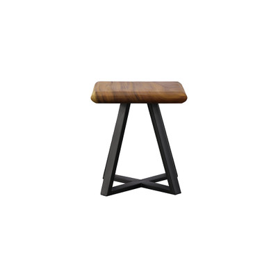Phillips Collection Trapezium Side Table - Black Base