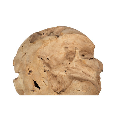 Phillips Collection Teak Wood Ball - Large - Bleached