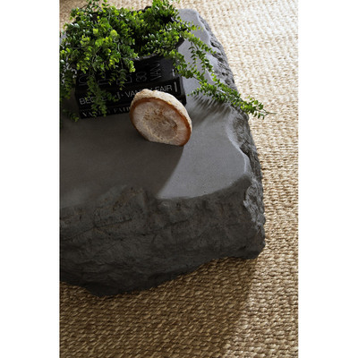 Phillips Collection Quarry Coffee Table - Large - Charcoal Stone