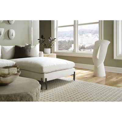 Phillips Collection Cycladic Head - Sculpture - Classic - White Stone