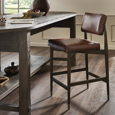 Four Hands Anton Bar Stool - Havana Brown