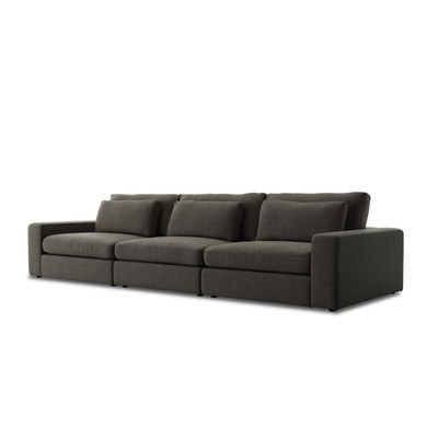 Four Hands Bloor 3 - Piece Sectional - Sofa - Landale Charcoal