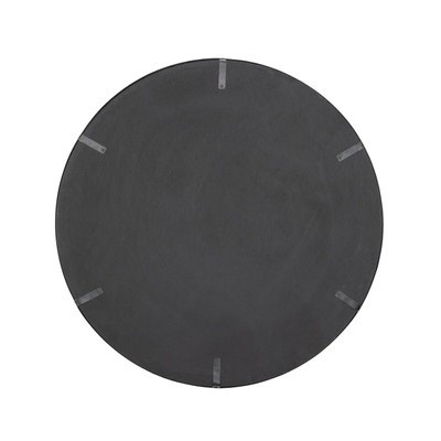Four Hands Convex Wall Mirror - Iron Matte Black