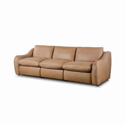 Four Hands Crawford Power Recliner 3 - Piece Sectional Sofa - Palermo Drift
