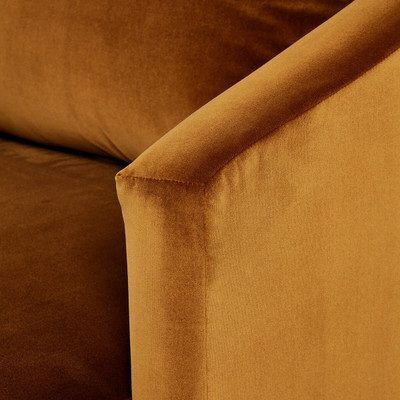 Four Hands Farrah Chaise Lounge - Ingram Ochre