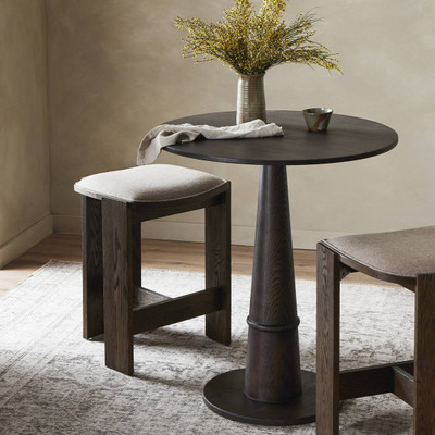Four Hands Goetz Counter Table - Brown Oak Veneer