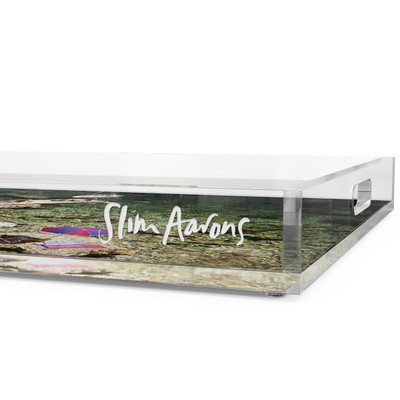 Four Hands IL Pelicano Beach Tray by Slim Aarons