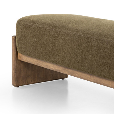 Four Hands Kirby Accent Bench - Sutton Olive