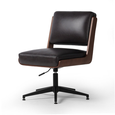 Four Hands Landon Armless Desk Chair - Sonoma Black