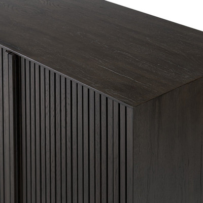 Four Hands Leo Sideboard - Smoked Black