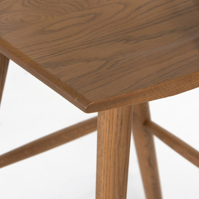 Four Hands Lewis Windsor Bar Stool - Sandy Oak