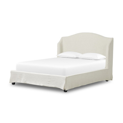 Four Hands Meryl Slipcover King Bed - Broadway Mist