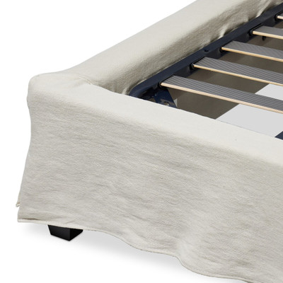 Four Hands Meryl Slipcover King Bed - Broadway Mist