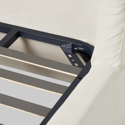 Four Hands Meryl Slipcover King Bed - Broadway Mist