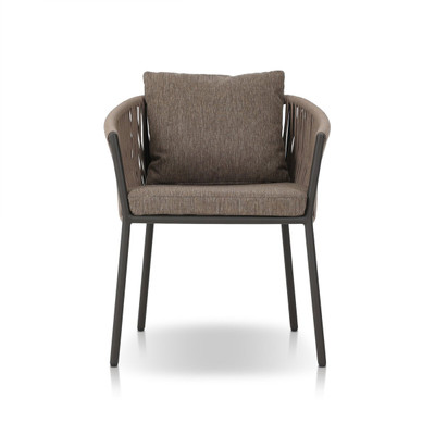 Four Hands Porto Outdoor Dining Chair - Ellor Brown
