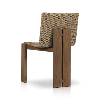 Four Hands Roxy Outdoor Dining Chair - Faux Hyacinth