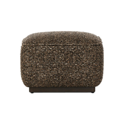 Four Hands Sinclair Square Ottoman - 21" - Ivan Granite
