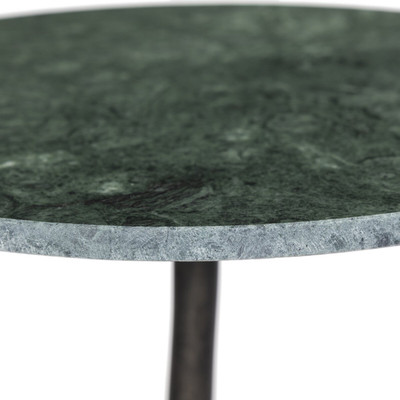 Four Hands Sophie End Table - Hunter Green Marble