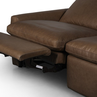 Four Hands Tillery Power Recliner 3 - Piece Sectional - Sonoma Coco - 111"
