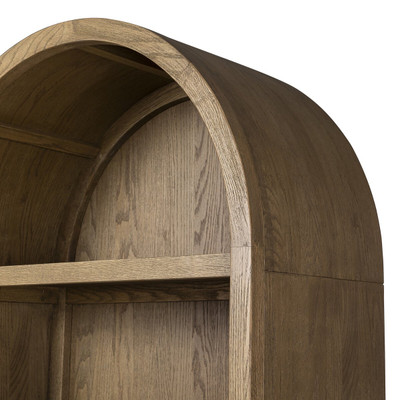 Four Hands Tolle Bookcase - Drifted Oak Solid