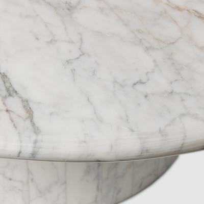 Four Hands Stuart Nesting Coffee Table - White Calacatta Marble - Large