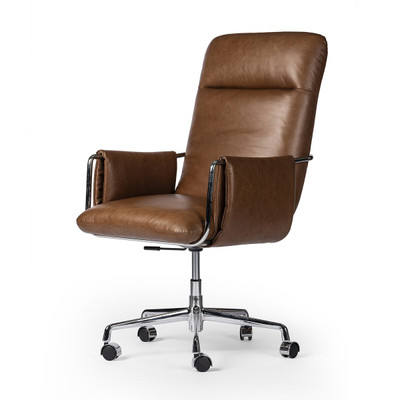 Four Hands Sherman Desk Chair - Sonoma Chestnut