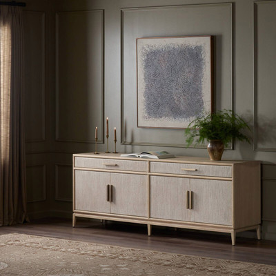 Four Hands Rosenell Sideboard - Natural Oak Veneer