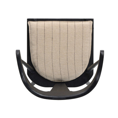 Four Hands Ripley Dining Chair - Lavon Flint - Black Oak